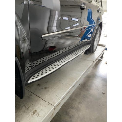 Купить Боковые пороги Оригинальный дизайн для Mercedes GL сlass X164