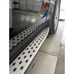 Купить Боковые пороги Оригинальный дизайн для Mercedes GL сlass X164