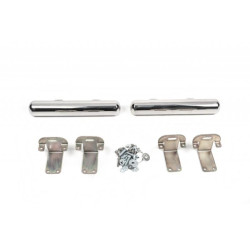 Купить Боковые трубы за задним колесом (2 шт, нерж) Long база, 60мм для Mercedes Sprinter W907/W910 2018- гг