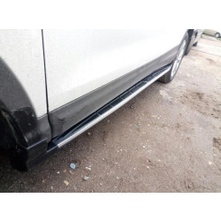 Купити Бокові пороги Оригінал V2 (2 шт) для Nissan Qashqai/Rogue Sport 2014-2021 рр