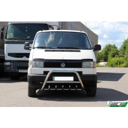 Купить Кенгурятник WT003 (нерж) 50мм, без надписи для Volkswagen T4 Transporter