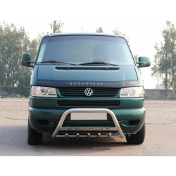 Купить Кенгурятник WT003 (нерж) 60мм, без надписи для Volkswagen T4 Transporter
