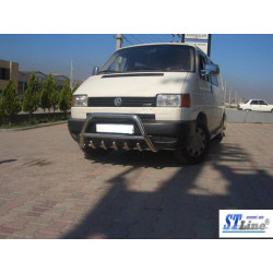 Купить Кенгурятник WT003 (нерж) 51мм, без надписи для Volkswagen T4 Caravelle/Multivan