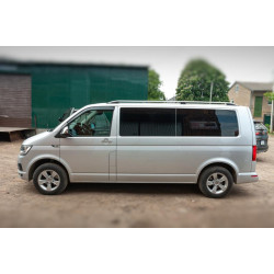 Купити Рейлінги CROWN (сірий мат) Коротка база для Volkswagen T6