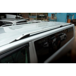 Купить Рейлинги Skyport (серый мат) Длинная база для Volkswagen T6