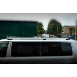 Купить Рейлинги Skyport (серый мат) Длинная база для Volkswagen T6