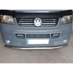 Купить Нижняя одинарная губа ST008 (нерж) 42мм для Volkswagen T5 Transporter 2003-2010 гг