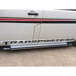 Купити Бокові пороги Rainbow (2 шт., алюміній) Коротка база для Volkswagen T6