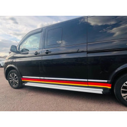 Купити Бокові пороги Maya V2 (2 шт., алюміній) Довга база для Volkswagen T6