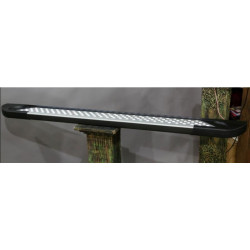 Купить Боковые пороги X5-тип LED (2 шт., алюм.) Только на длинную базу для Volkswagen T5 2010-2015 гг