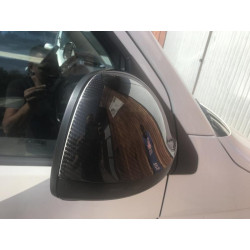 Купити Накладки на дзеркала (2 шт., карбон) Покриття під карбон для Volkswagen T5 2010-2015 рр