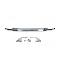 Купити Нижня подвійна губа 60/48мм (нерж) 51 на 42 мм для Volkswagen T5 2010-2015 рр