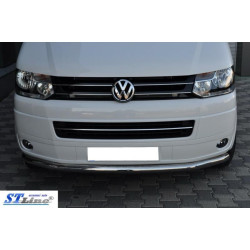 Купити Нижня одинарна губа (нерж) 60 мм для Volkswagen T5 2010-2015 рр