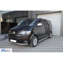 Купити Нижня одинарна губа (нерж) 60 мм для Volkswagen T5 2010-2015 рр