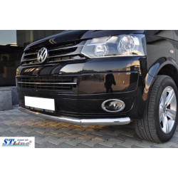 Купити Нижня одинарна губа (нерж) 51 мм для Volkswagen T5 2010-2015 рр
