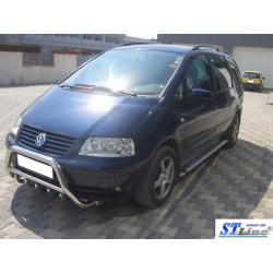 Купити Кенгурятник WT003 (нерж) 51 мм для Volkswagen Sharan 1995-2010 рр