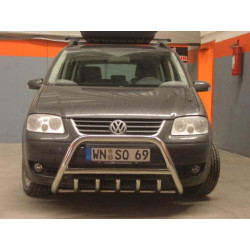 Купити Кенгурятник WT003 (нерж) 51 мм, без напису для Volkswagen Touran 2003-2010 рр
