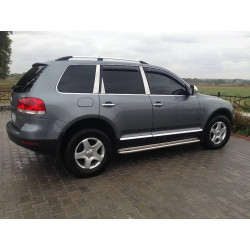 Купити Рейлінги Хром (Пласт. Ніжки) Пластикова ніжка для Volkswagen Touareg 2002-2010 рр