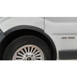 Купить Накладки на колесные арки (4 шт, черные) 2001-2007, черный металл для Nissan Primastar