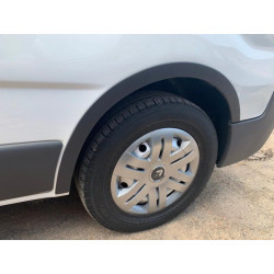 Купить Накладки на колесные арки (4 шт, черные) 2001-2007, черный металл для Nissan Primastar