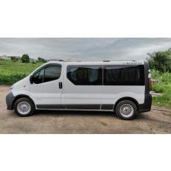 Купить Накладки на колесные арки (4 шт, черные) 2001-2007, черный металл для Nissan Primastar