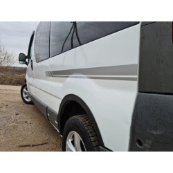 Купити Накладки на колісні арки (4 шт, чорні) 2001-2007, чорний пластик для Opel Vivaro рр