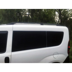 Купити Рейлінги Чорні Максі, Пластикові ніжки для Opel Combo 2012-2018 рр