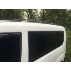 Купити Рейлінги Чорні Максі, Чавунні ніжки для Opel Combo 2012-2018 рр