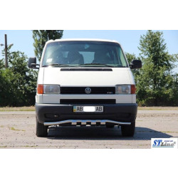 Купити Нижня губа з грилем ST010 (нерж) 51мм для Volkswagen T4 Transporter