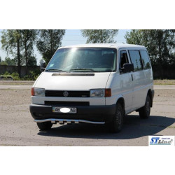 Купити Нижня губа з грилем ST010 (нерж) 51мм для Volkswagen T4 Caravelle/Multivan