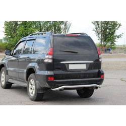 Купити Задній захист AK008 для Toyota Land Cruiser Prado 120