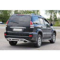 Купити Задній захист AK008-1 для Toyota Land Cruiser Prado 120