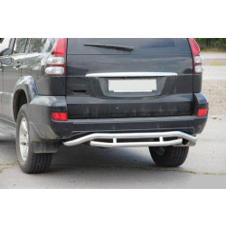 Купити Задній захист AK008-1 для Toyota Land Cruiser Prado 120