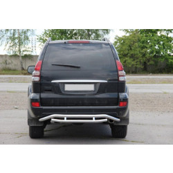 Купити Задній захист AK008-1 для Toyota Land Cruiser Prado 120