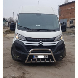 Купити Передня дуга WT003 (нерж.) для Opel Movano 2021- рр