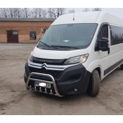 Купити Передня дуга WT003 (нерж.) для Opel Movano 2021- рр