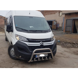 Купити Передня дуга WT003 (нерж.) для Opel Movano 2021- рр