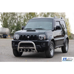 Купити Кенгурятник QT006 (нерж) для Suzuki Jimny 1998-2018 рр