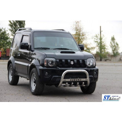 Купити Кенгурятник QT006 (нерж) для Suzuki Jimny 1998-2018 рр