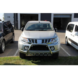 Купити Кенгурятник WT003 (нерж) для Mitsubishi L200 2015-2024 рр