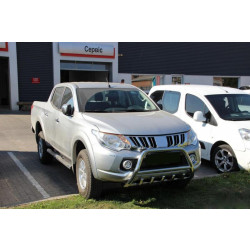 Купити Кенгурятник WT003 (нерж) для Mitsubishi L200 2015-2024 рр