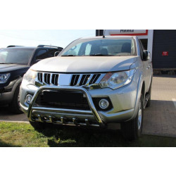 Купити Кенгурятник WT003 (нерж) для Mitsubishi L200 2015-2024 рр