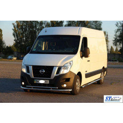 Купити Передній захист ST016 (нерж.) для Renault Master 2011-2023 рр