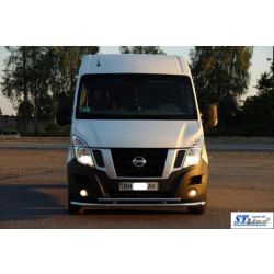 Купити Передній захист ST016 (нерж.) для Opel Movano 2010-2021 рр