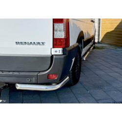 Купити Задні куточки AK003 (2 шт., нерж) для Nissan NV400 2010-2024 рр