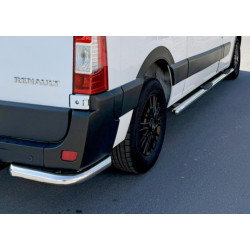 Купити Задні куточки AK003 (2 шт., нерж) для Nissan NV400 2010-2024 рр