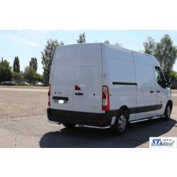 Купити Задні куточки AK003 (2 шт., нерж) для Nissan NV400 2010-2024 рр