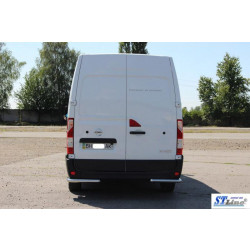Купити Задні куточки AK003 (2 шт., нерж) для Opel Movano 2010-2021 рр