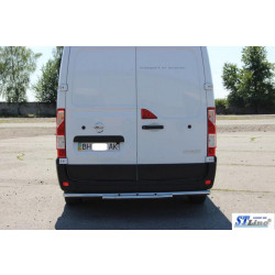 Купити Задня дуга AK011 (нерж.) для Nissan NV400 2010-2024 рр