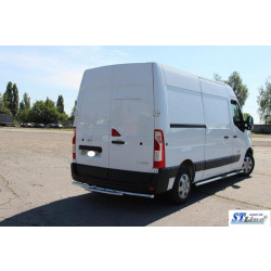 Купити Задня дуга AK011 (нерж.) для Renault Master 2011-2023 рр